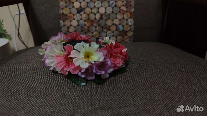 Ободок венок из цветов