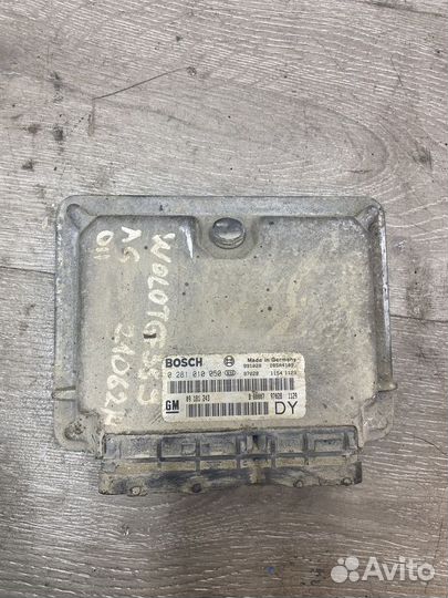 Блок управления двигателем Opel Astra