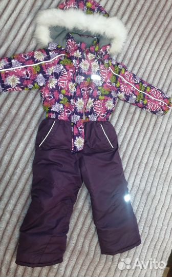 Зимний комбинезон для девочки