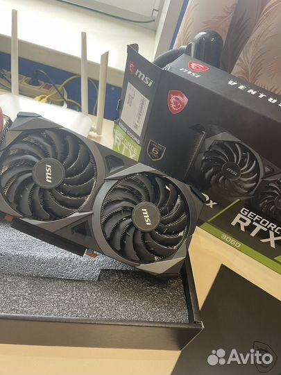 Видеокарта MSI nvidia GeForce rtx 3060 ventus 2x
