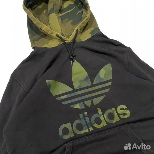 Худи adidas камуфляжное camo