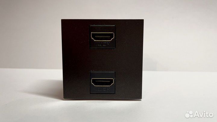 Hdmi розетка на 2 разъема