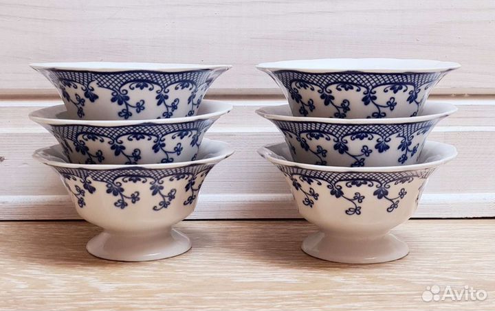 Бронь. Кофейный сервиз Гжель