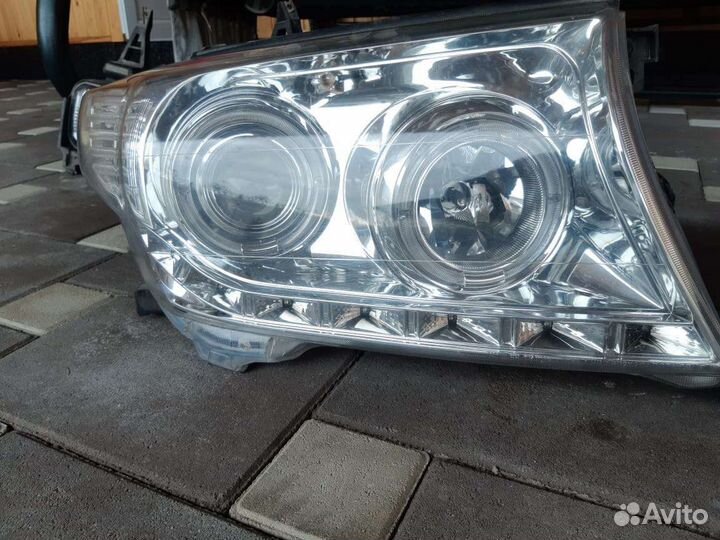 Фара toyota land cruiser 200 диоды