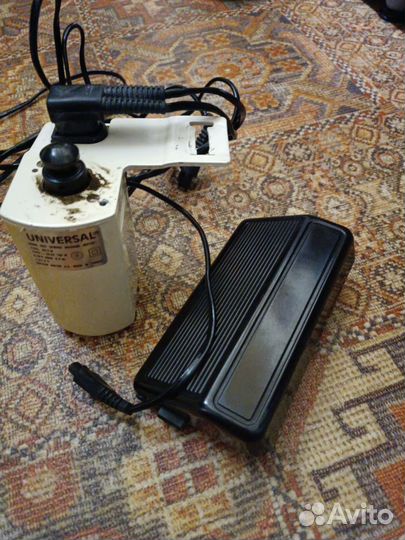 Педаль и двигатель для швейной машины