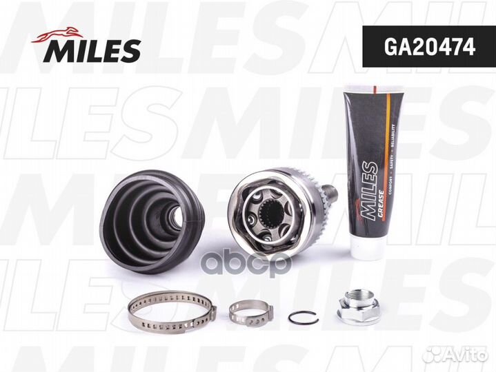 Шрус наружный toyota corolla 1.4/1.6 02- (GKN 3