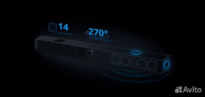 Аудиосистема Evolution EvoSound Bar 2.1 black