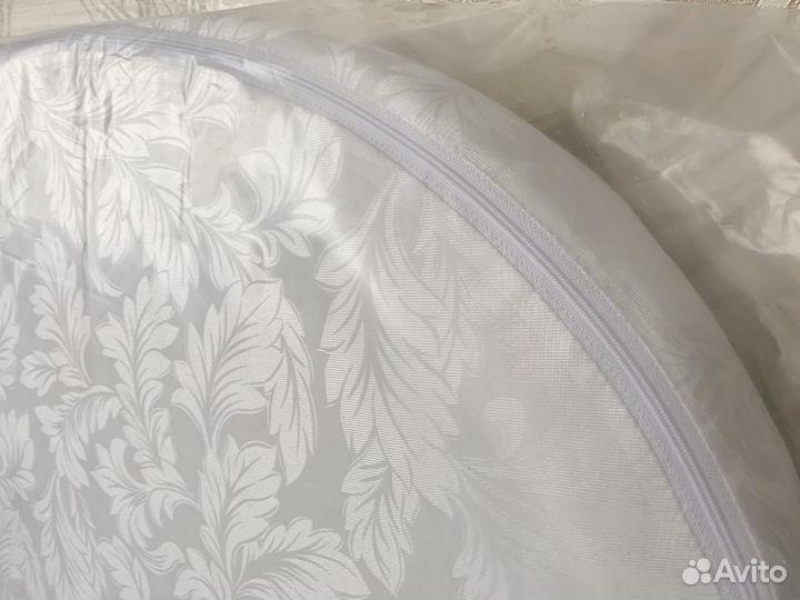 Ортопедический овальный матрас в детскую кроватку