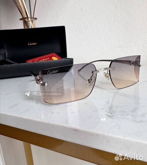 Солнцезащитные очки Cartier унисекс