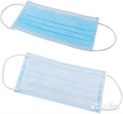 Маска медицинская одноразовая (упаковка)