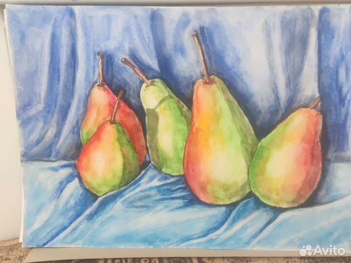 Картина акварель