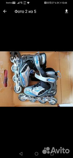Роликовые коньки детские с защитой