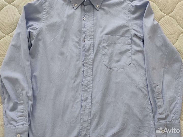 Рубашка детская голубая