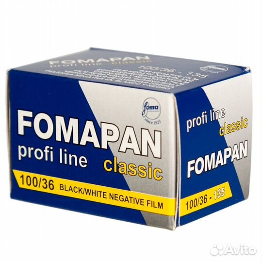Фотопленка 35 мм Fomapan 100 135 ч/б