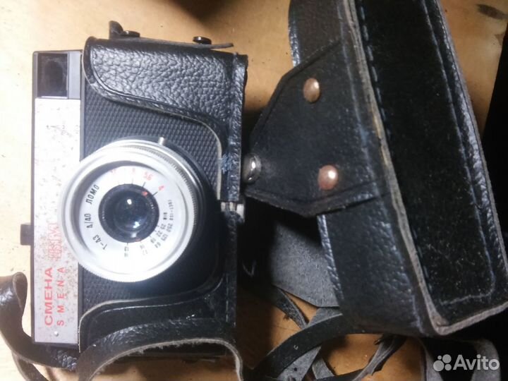 Фотоаппараты зоркий 4, зоркий 2с, смена8м