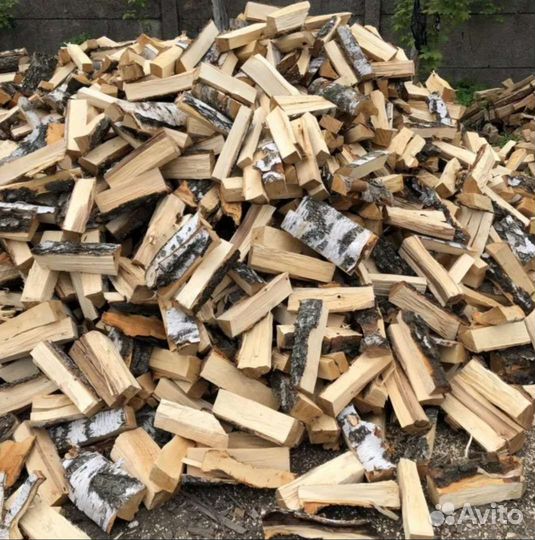 Дрова березовые колотые