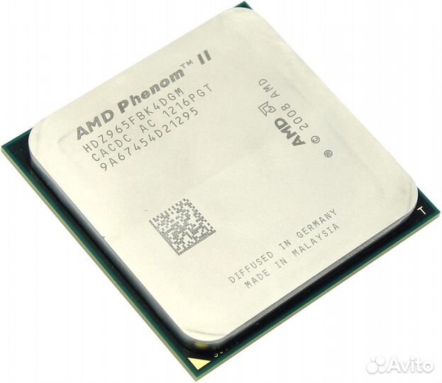 Процессор AMD Phenom II X4 965