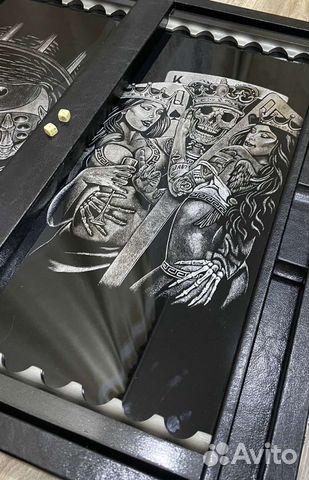 Нарды ручной работы