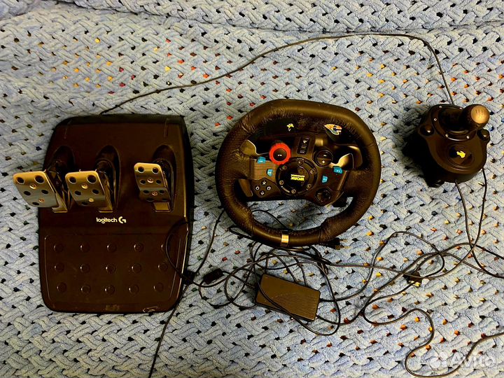 Logitech g29 с коромбкой передач