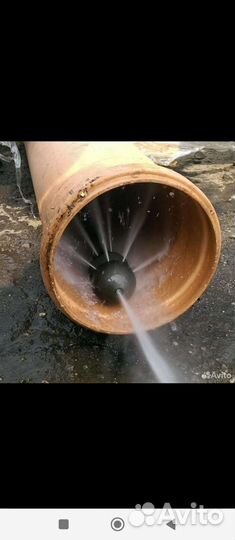 Прочистка канализации устранение засоров труб крот