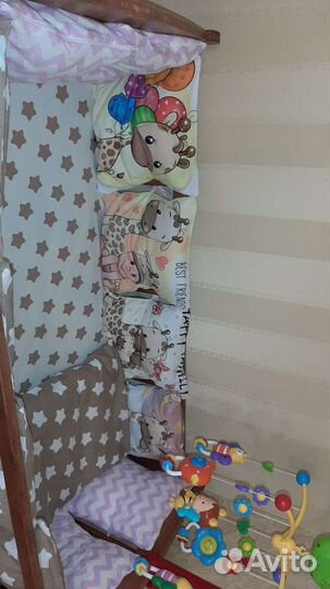 Бортики в кроватку