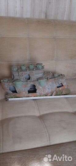 Украшения для аквариума, корабль