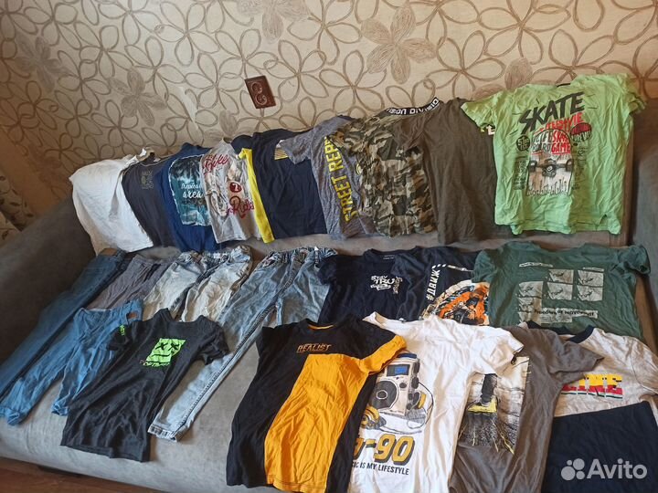 Пакет вещей на мальчика 140-146