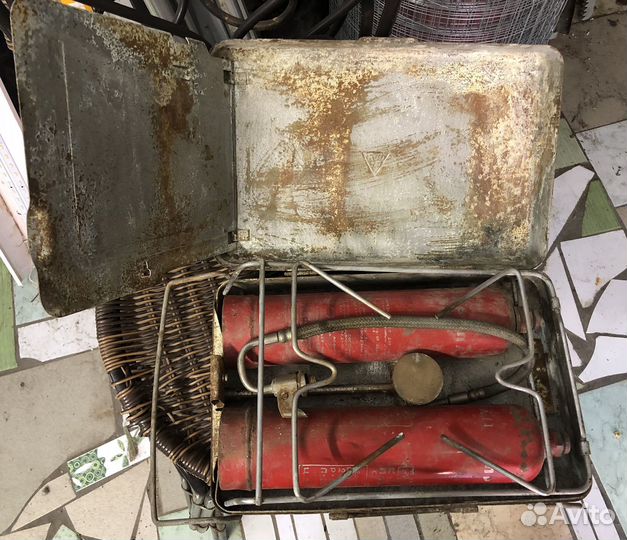 Печка туристическая газовая СССР