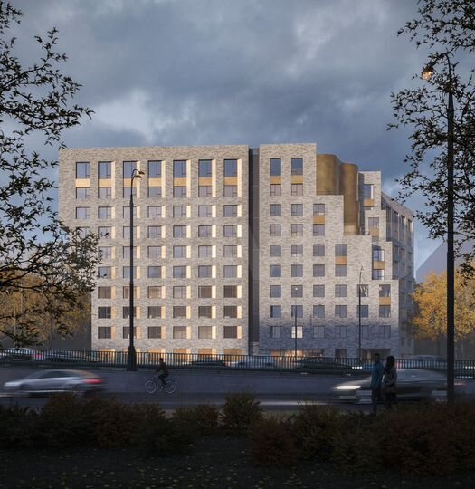 1-к. апартаменты, 43,3 м², 3/10 эт.