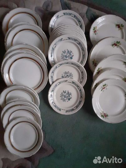 Тарелки зик конаково СССР