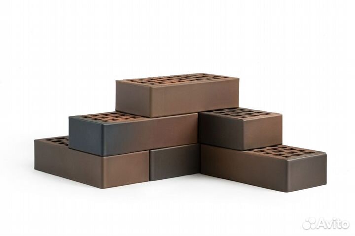 Кирпич лицевой одинарный VolgaBrick