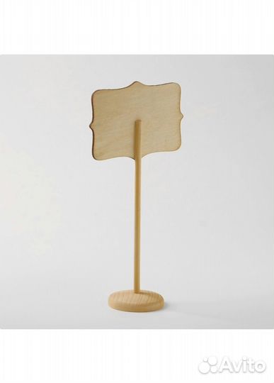 Меловой ценник на ножке 10 шт