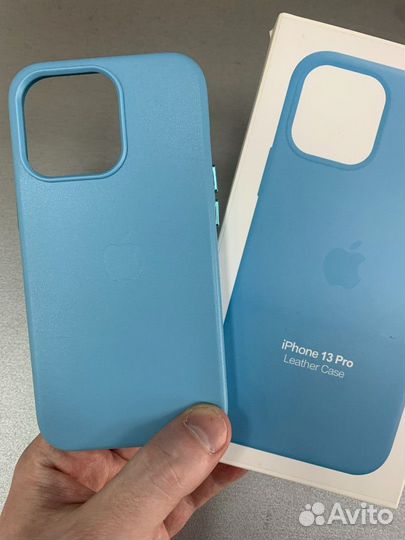 Кожаный чехол iPhone 13Pro