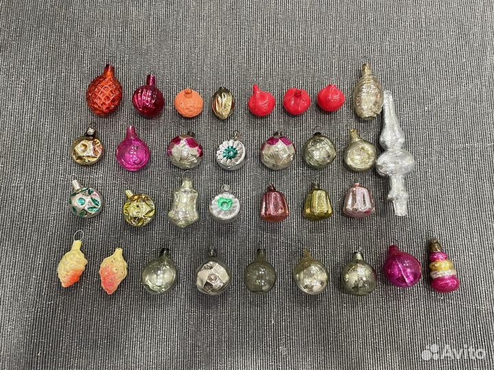 Набор елочных игрушек,Малютка