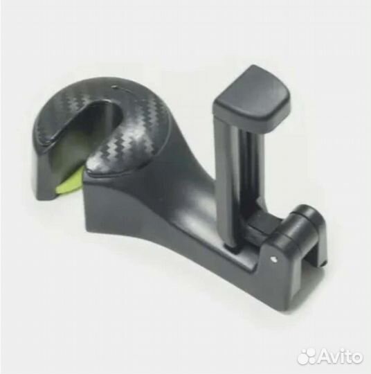 Держатель телефона на подголовник автомобиля 2 в 1