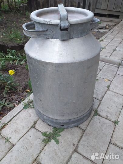 Фляга алюминиевая бу 40л