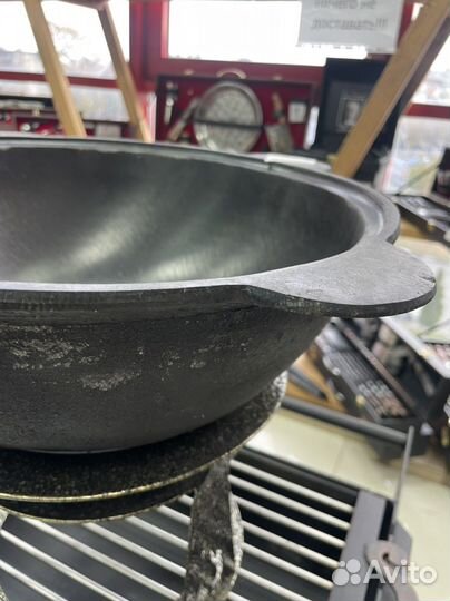 Казан чугунный узбекский 8 литров