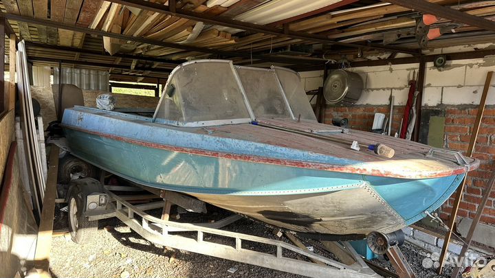 Лодка Казанка с мотором Yamaha 40