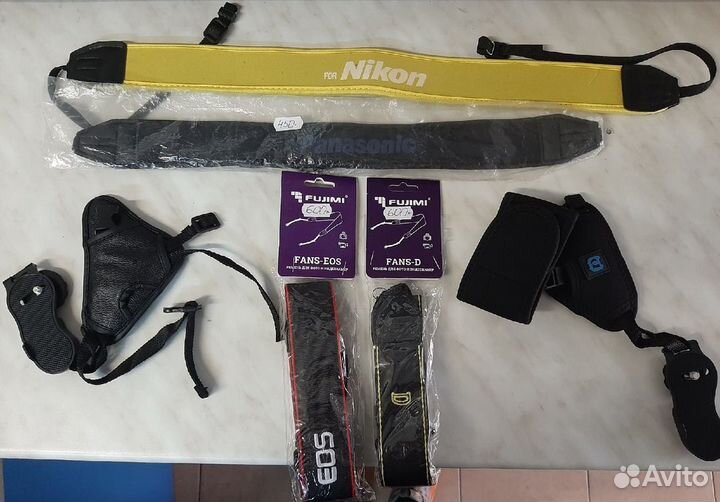 Наплечные и ручные ремни для фотоаппарата