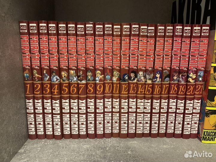 Манга Хвост феи, 1-21 тома