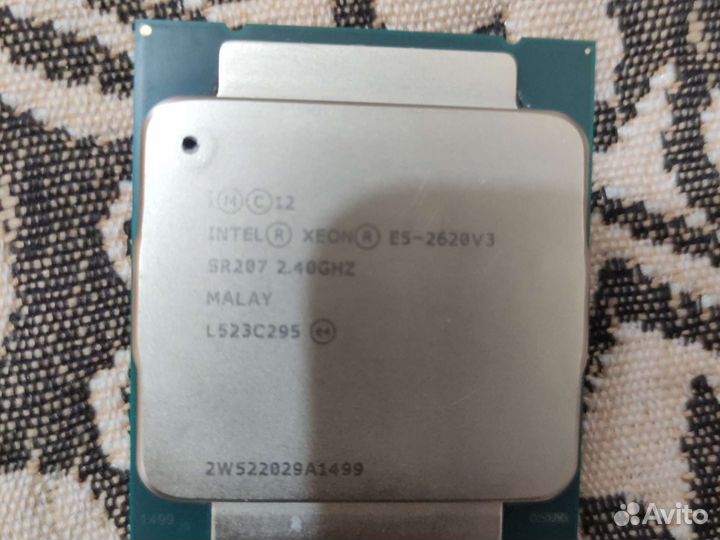 Процессор Xeon E5 2620 v.3 + термопаста