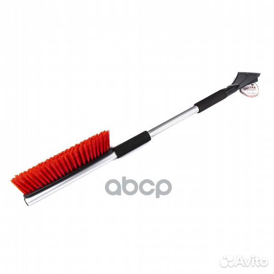 Щетка для очистки снега со скребком 82 см A0401