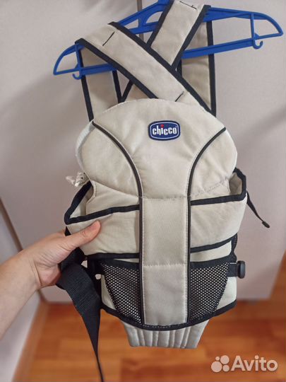 Рюкзак переноска кенгуру chicco для малышей 0+