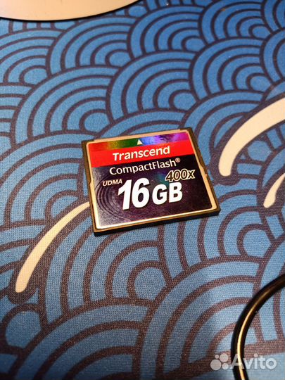 Карта памяти Compact flash Transcend 16gb 400x