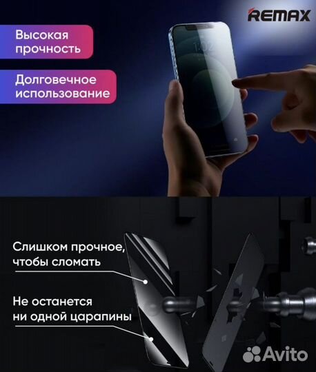 Защитное стекло Remax iPhone 15/15 pro/ 15 pro max
