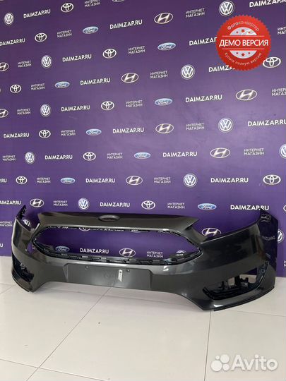 Бампер Передний Ford Focus 3 (2015) / темно-серый