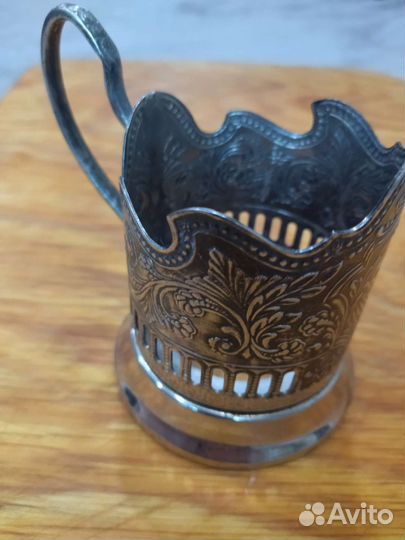 Салфетницы, подстаканник, лопатка, мельхиор