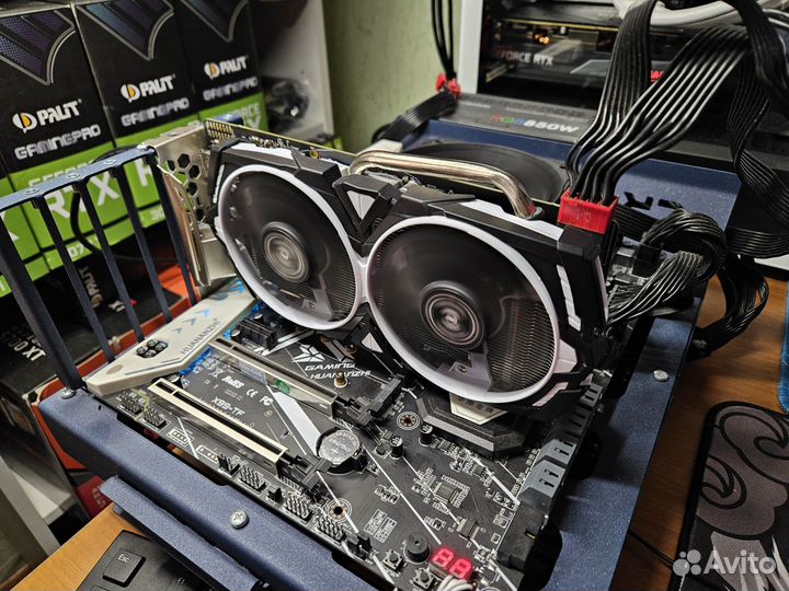 Видеокарта MSi Armor Radeon RX 570 8GB как новая