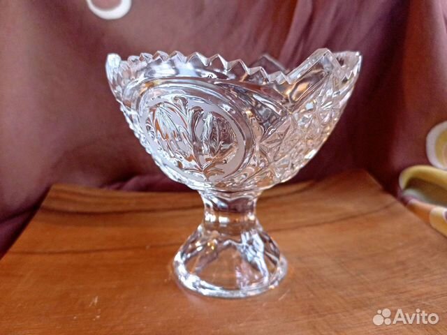 Креманка хрустальная. СССР