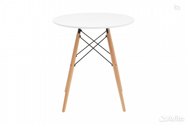 Стол обеденный круглый Eames DSW New